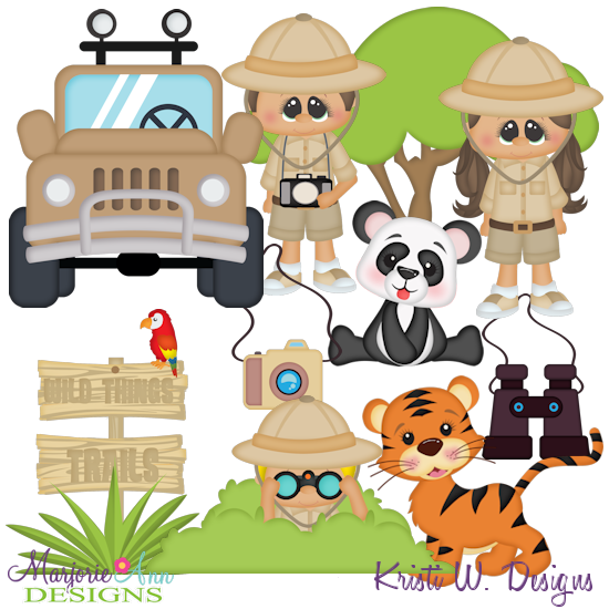 On Safari SVG Cutting Files Includes Clipart - Click Image to Close